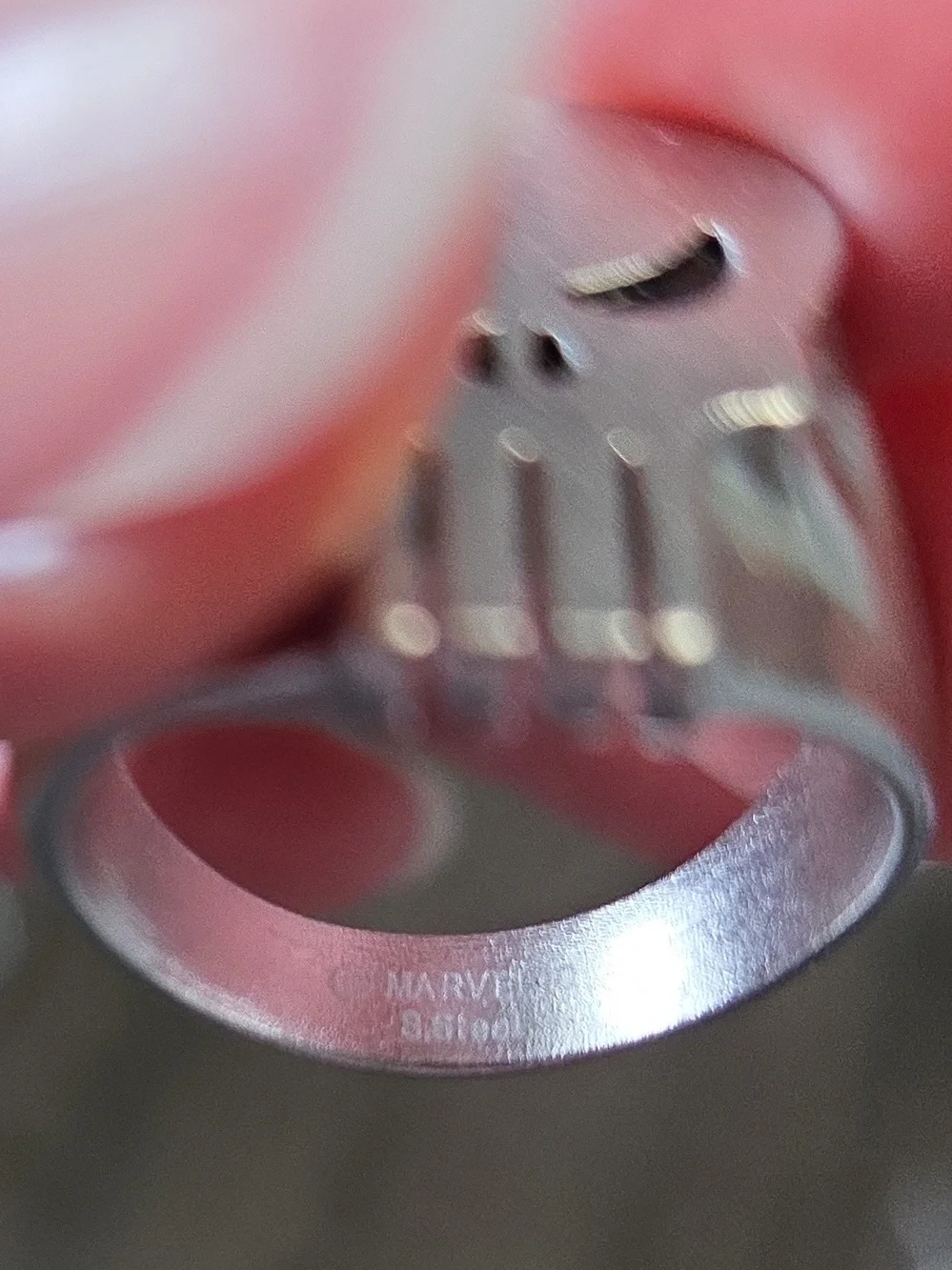 Marvel Punisher Skull Ring Size 10 - Stainless Steel